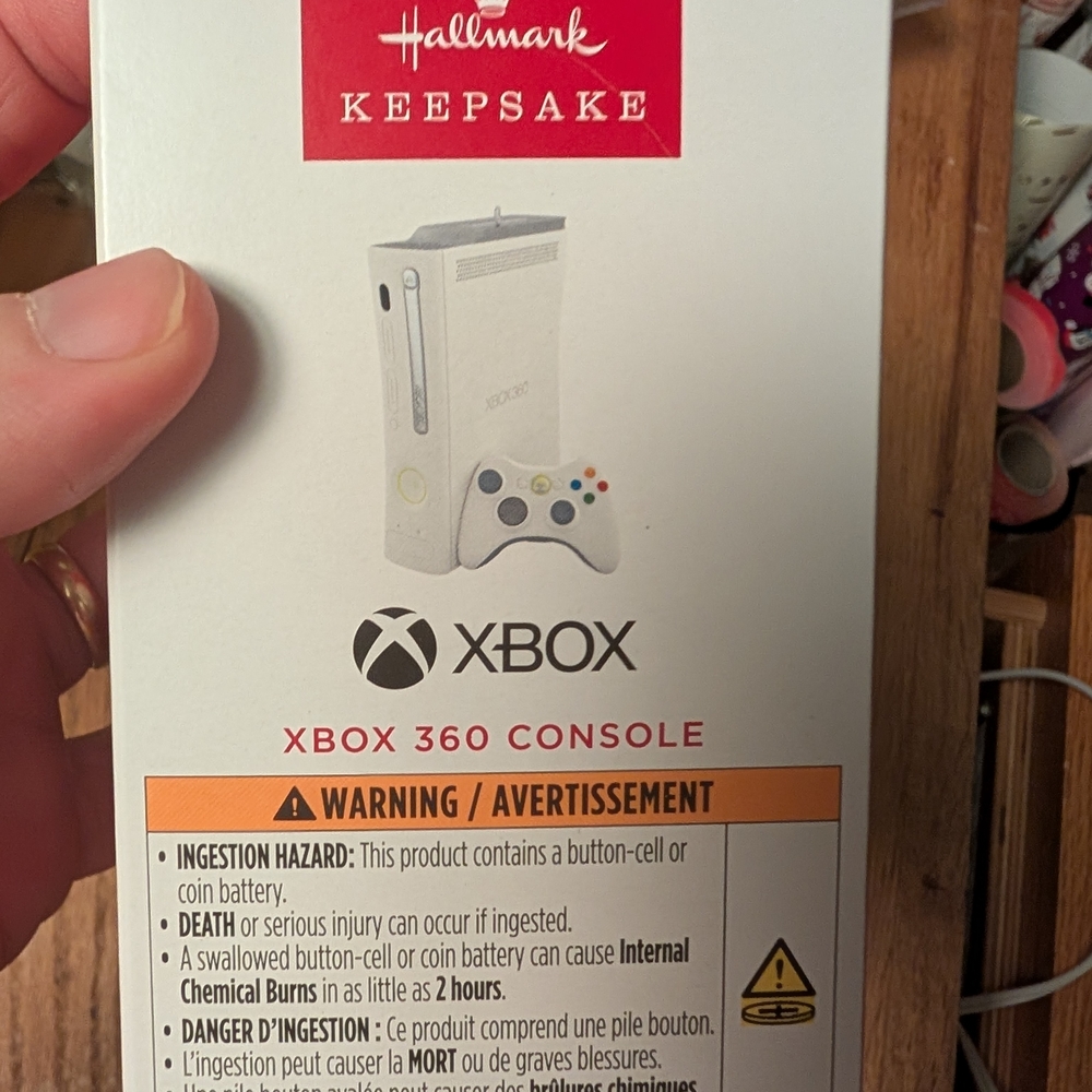 Brand New Marvel Xbox Themed Christmas Ornament
